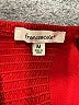 Francesca's 100% Polyester Red Cocktail Dress Size M - photo 4