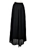 Unbranded 100% Polyester Solid Black Formal Skirt Size S (estimated) - photo 2