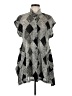 Damee, Inc. Argyle Gray Cardigan Size S - photo 1