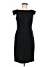Vince Camuto 100% Polyester Solid Black Cocktail Dress Size 6 - photo 1