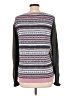 Talbots Print Gray Pink Pullover Sweater Size L - photo 2