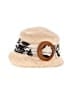 Assorted Brands 100% Cotton Ivory Brown Fedora Size S - photo 1