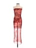 Meshki Graphic Red Cocktail Dress Size XXS - photo 1