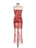 Meshki Graphic Red Cocktail Dress Size XXS - photo 2