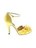 Nina Yellow Heels Size 8 1/2 - photo 1