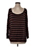 Zara Basic Brown 3/4 Sleeve T-Shirt Size S - photo 1