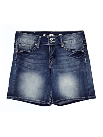 Hydraulic Denim Shorts (view 1)