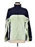 L.L.Bean 100% Nylon Color Block Green Track Jacket Size Med REG - photo 1