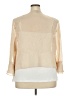 Le Bos 100% Polyester Ivory Kimono Size 22W - photo 2