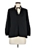 W118 by Walter Baker 100% Polyester Black 3/4 Sleeve Blouse Size M - photo 1
