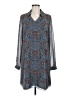 CAbi 100% Polyester Paisley Blue Casual Dress Size M - photo 1