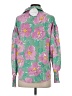 Shein Floral Pink Long Sleeve Blouse Size 4 - photo 2
