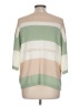 Unbranded Color Block Green Ivory Pullover Sweater Size L - photo 2