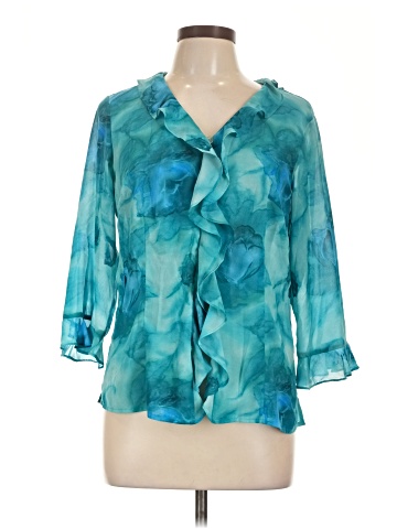Kathy Che 3/4 Sleeve Blouse (view 1)