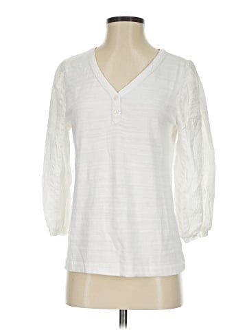 Chico's 3/4 Sleeve T-Shirt (view 1)