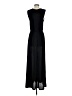 H&M 100% Polyester Black Casual Dress Size S - photo 2