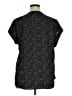 Cynthia Steffe 100% Polyester Black Short Sleeve Blouse Size XL - photo 2
