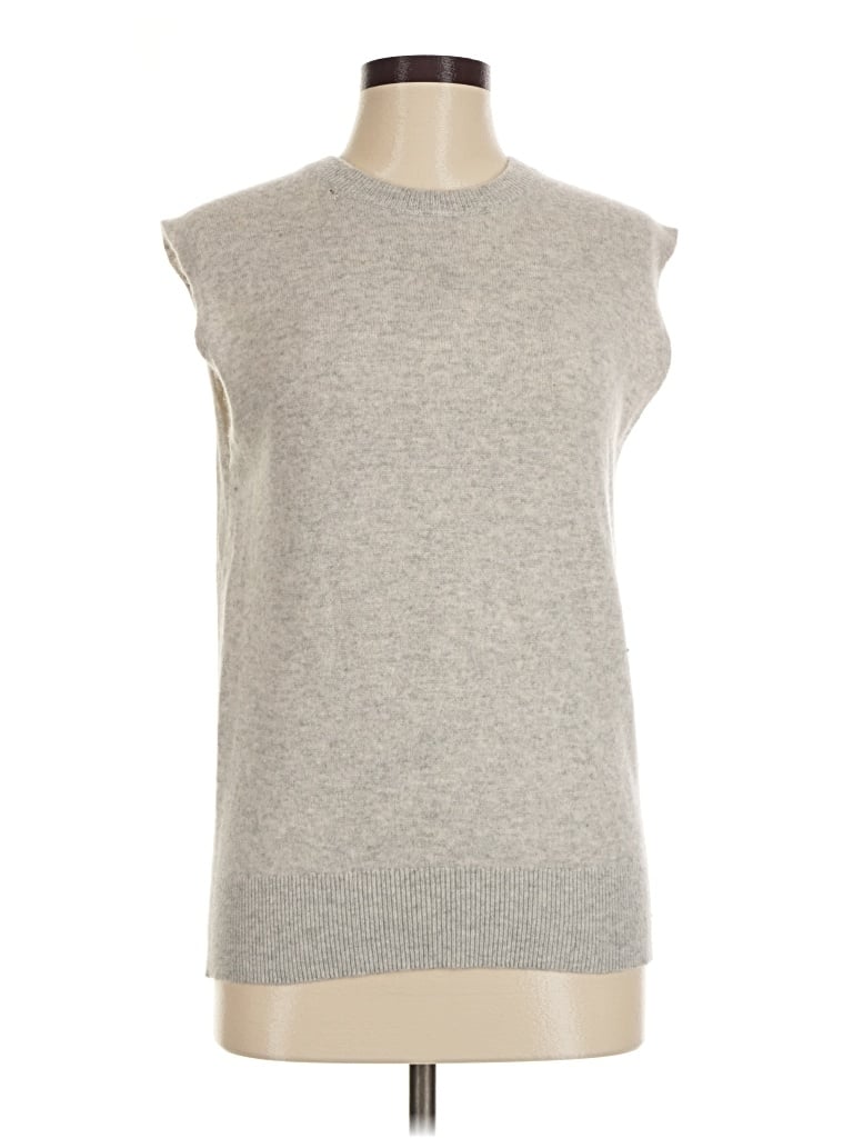Pre-owned 360cashmere Sweater Vest In Gray