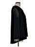 Anne Klein Black Long Sleeve T-Shirt Size L - photo 4