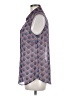 CAbi 100% Polyester Blue Sleeveless Blouse Size M - photo 5