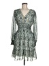 Max Studio Paisley Green Cocktail Dress Size M - photo 1
