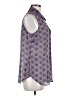 CAbi 100% Polyester Blue Sleeveless Blouse Size M - photo 4