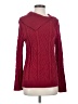 Jeanne Pierre 100% Cotton Burgundy Pullover Sweater Size S - photo 1