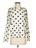 Ya Los Angeles Polka Dots Ivory Pullover Sweater Size S - photo 1