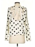 Ya Los Angeles Polka Dots Ivory Pullover Sweater Size S - photo 2