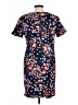 Boden Print Blue Casual Dress Size 10 - photo 2