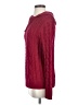 Jeanne Pierre 100% Cotton Burgundy Pullover Sweater Size S - photo 5