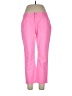 Boston Proper Color Block Pink Jeans Size 12 - photo 1