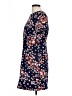 Boden Print Blue Casual Dress Size 10 - photo 5