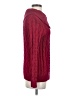 Jeanne Pierre 100% Cotton Burgundy Pullover Sweater Size S - photo 4