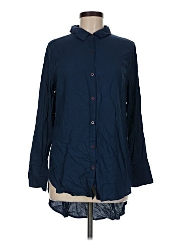 G by Giuliana Rancic Long Sleeve Button-Down Shirt (view 1)