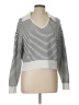 Universal Thread Stripes White Cardigan Size L - photo 1