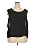 Anne Carson Black Sleeveless Blouse Size 3X - photo 1