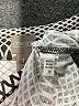 Chico's Tweed Silver Short Sleeve Henley Size Med (1) - photo 8