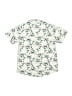 Eddie Bauer Print Ivory White Short Sleeve Button-Down Shirt Size 6 - photo 2