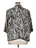 Maggie Barnes Animal Print Ivory Blazer Size 1X - photo 2