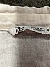 Zara Ivory 3/4 Sleeve Button-Down Shirt Size XS - photo 7