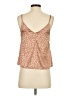 Shein 100% Polyester Tan Sleeveless Blouse Size 2 - photo 2