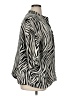 Maggie Barnes Animal Print Ivory Blazer Size 1X - photo 4