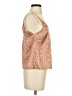 Shein 100% Polyester Tan Sleeveless Blouse Size 2 - photo 4