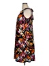 MSK Print Multi Color Orange Casual Dress Size 1X - photo 5