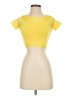 Bebe Yellow Short Sleeve Top Size XS - photo 1