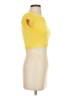 Bebe Yellow Short Sleeve Top Size XS - photo 4