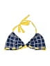 Sperry Top Sider 100% Polyester Argyle Yellow Swimsuit Top Size XS - photo 1