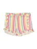 Max Studio Stripes Yellow Pink Shorts Size 5 - 6 - photo 1