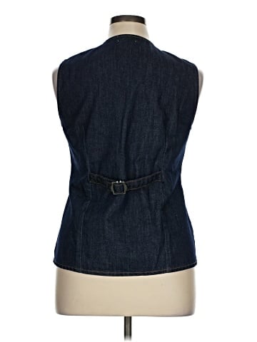 Topshop Denim Vest (view 2)